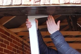 Behind Lintel