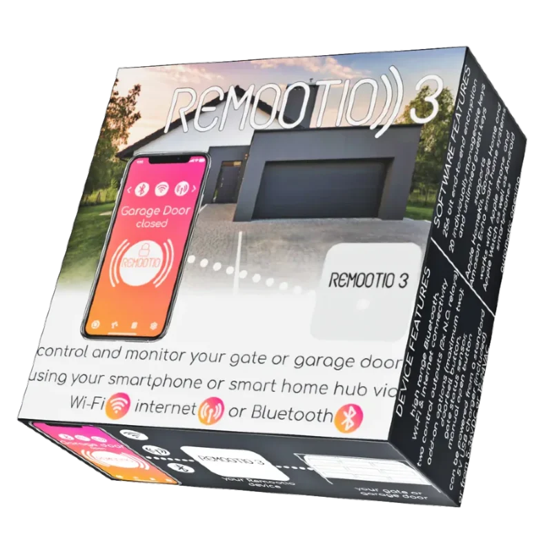 Remootio 3 Smart Garage Door Controller Wi Fi and Bluetooth