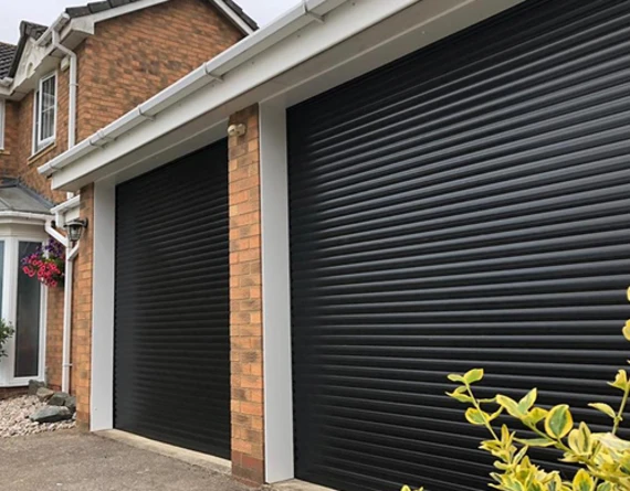 Stunning Roller Garage Door Installation Plot Parking image